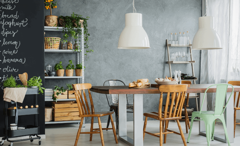BOHO-STYLE KITCHEN