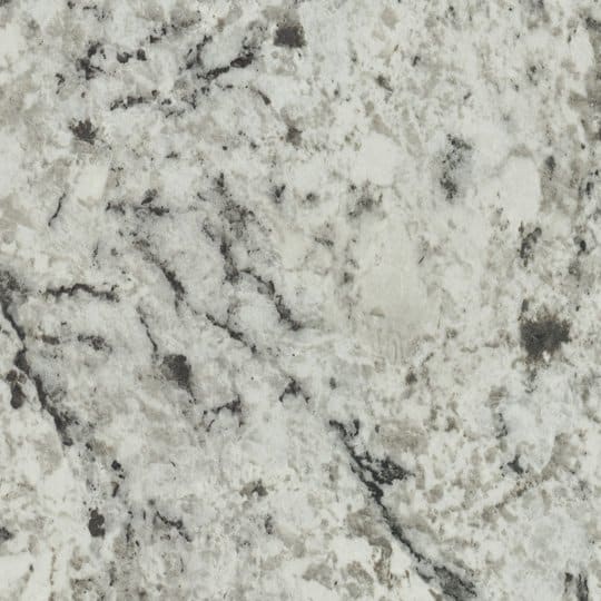 White ice Granite Formica Countertop Example