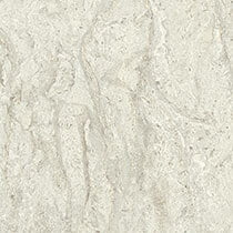 White Cascade Solid Surface Laminate Countertop Example