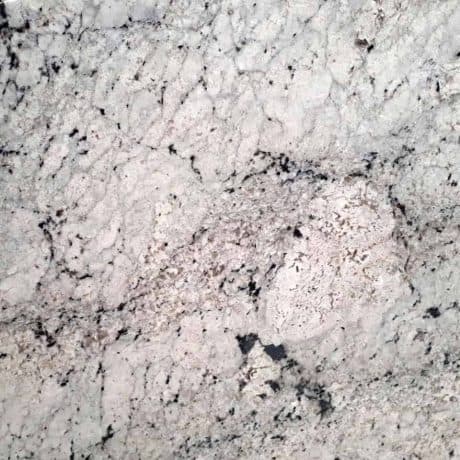 White Lava Granite Countertop Example