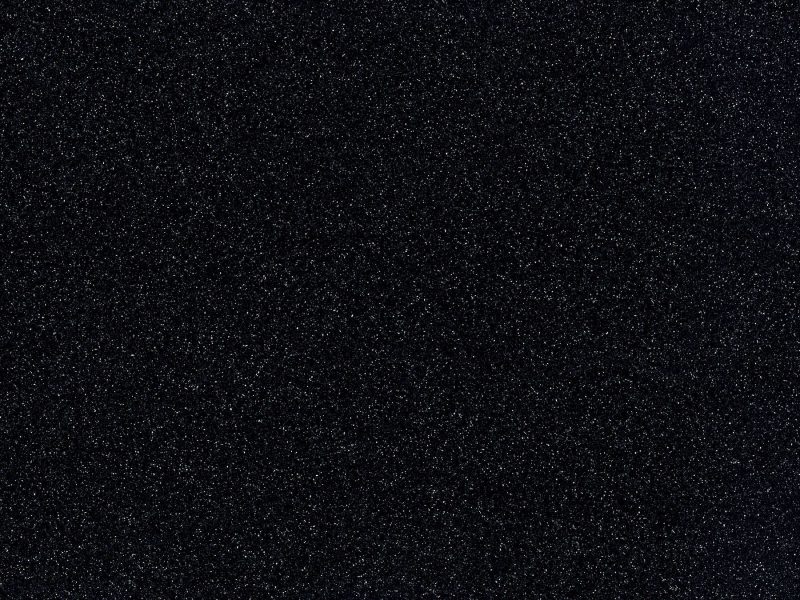 Deep Black Quartz Corian Countertop Example