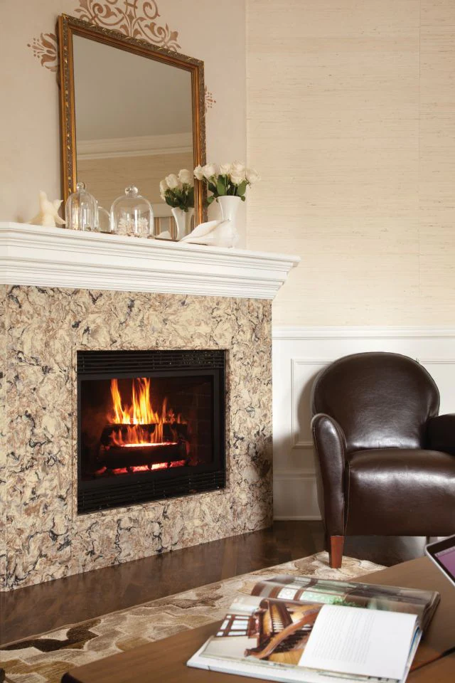 Bradshaw Quartz Fireplace