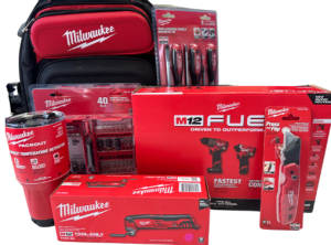 Milwaukee Tool System Event Raffle Gifts