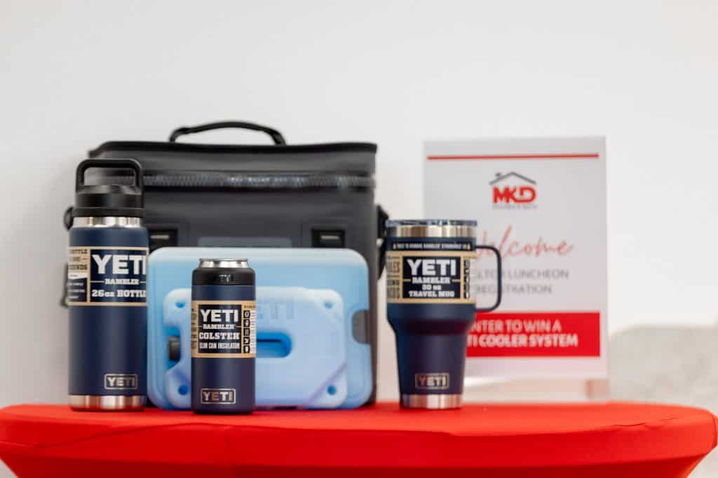 Yeti Cooler System Giveaway at MKD Kitchen and Bath Battle Creek Grand Re-Opening Event
